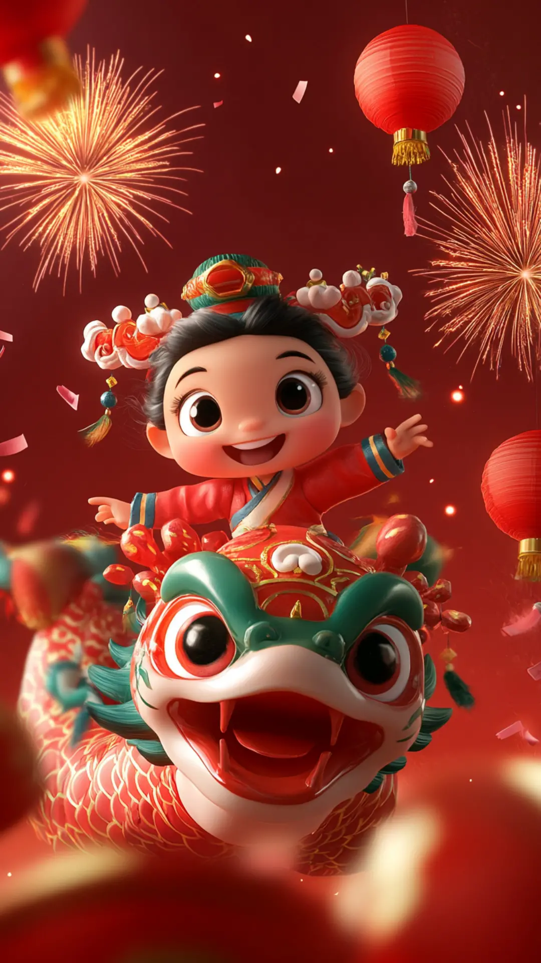 精选新年红红火火图集-移动端