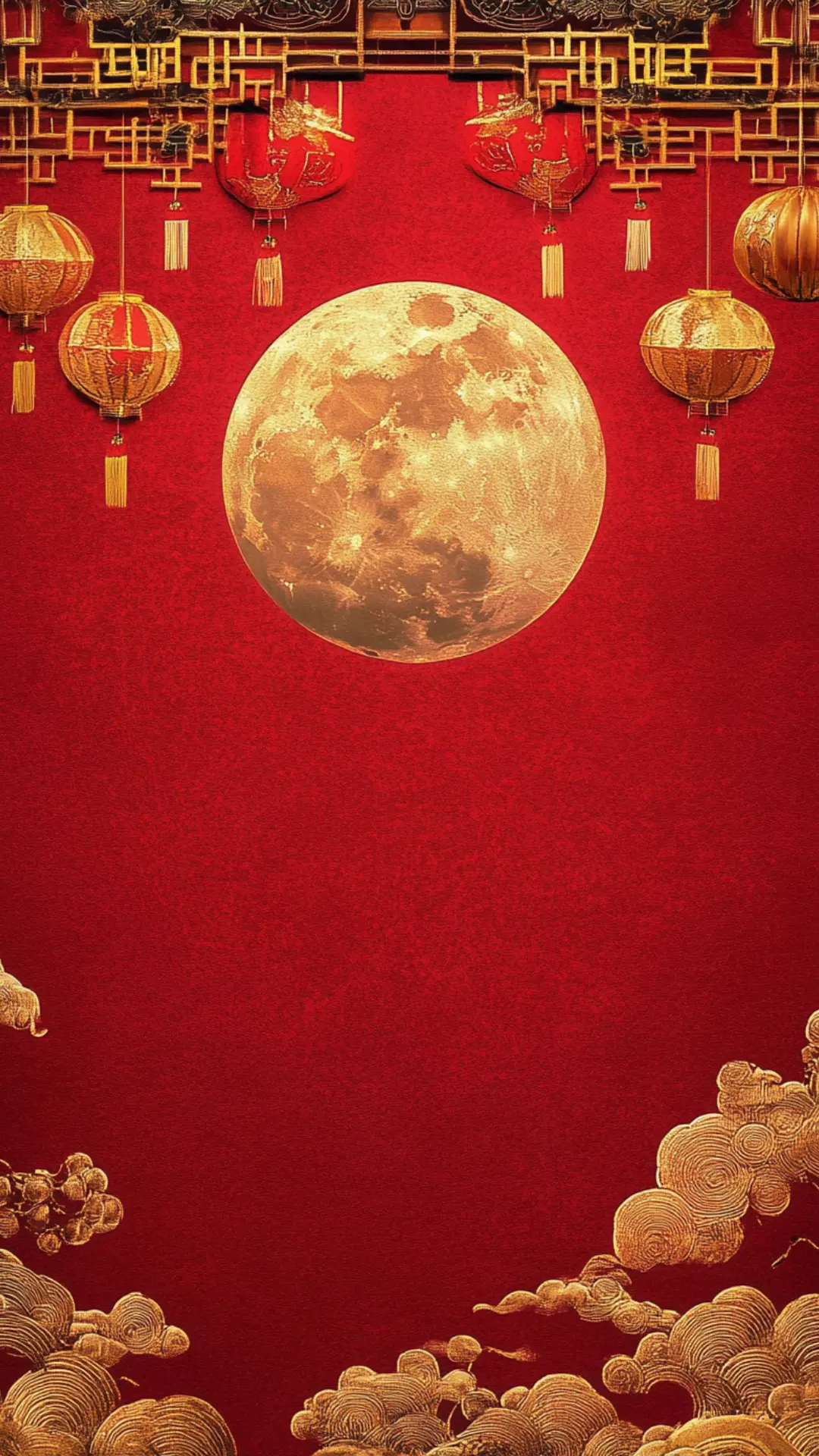 壁纸: 精选新年红红火火图集-移动端