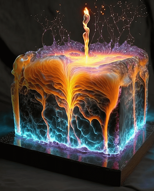 一个由等离子做成的蛋糕