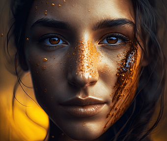 美女肖像艺术摄影