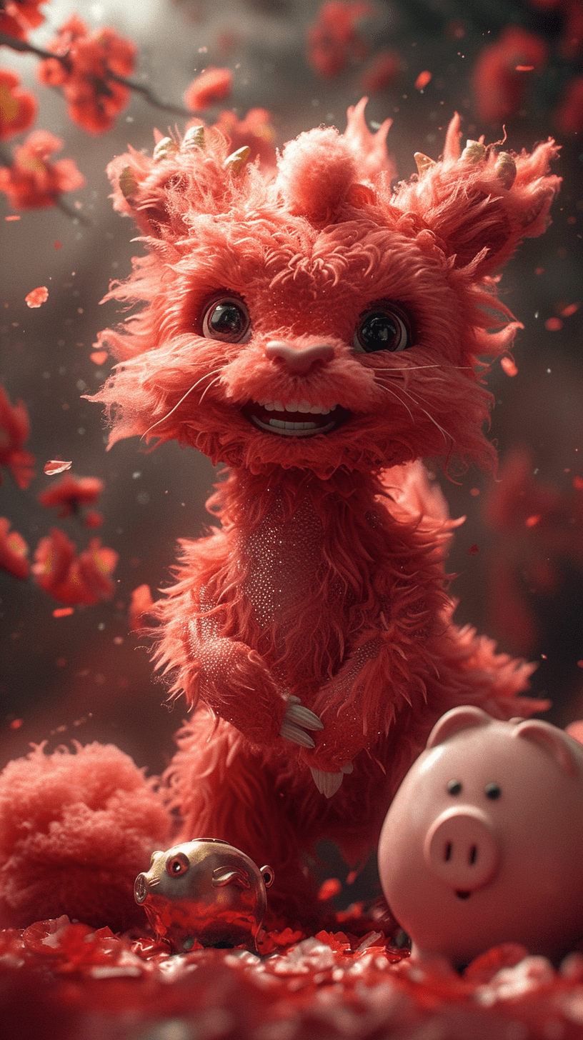 喜庆龙年中国龙