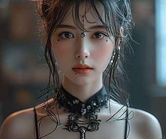 一张自然未修饰的照片，天赐的纯真，原生态美女