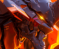 《新世纪福音战士》电影级的画面,鲜明的色彩,复杂的细节