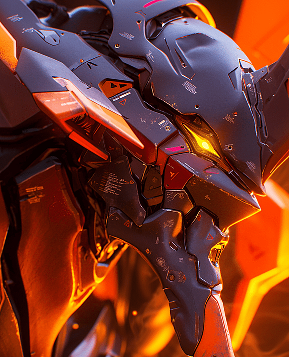 《新世纪福音战士》电影级的画面,鲜明的色彩,复杂的细节