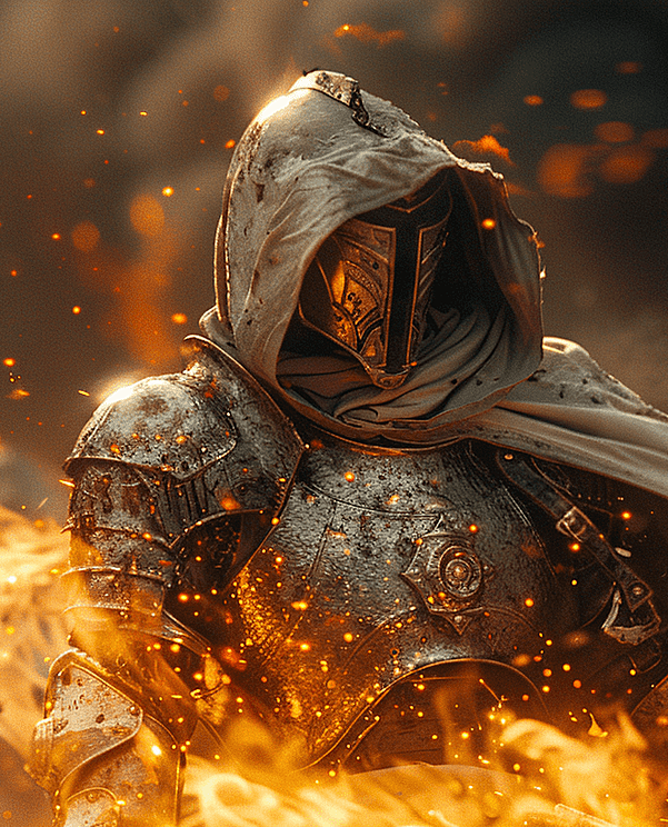 龙与地下城的奇幻世界中,牧师手持燃烧的鞭子,在黑暗中挥舞着希望之光。