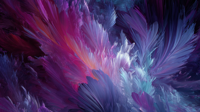 抽象几何与流体高清壁纸 4K超宽屏 | 动态艺术设计桌面背景