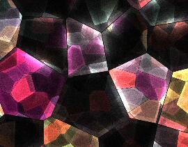 多边形晶格化背景