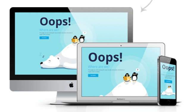 5种创意性404动画小页面